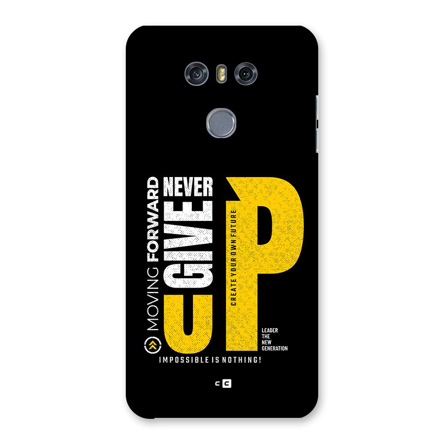 Moving Forward Back Case for LG G6