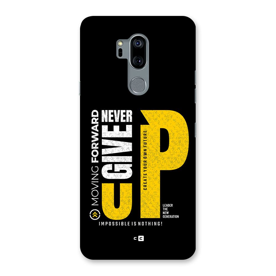 Moving Forward Back Case for LG G7