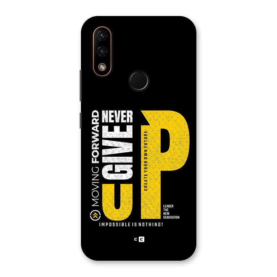 Moving Forward Back Case for Lenovo A6 Note