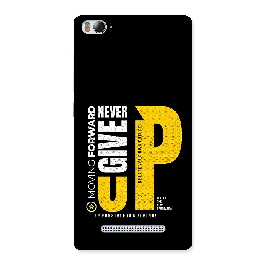 Moving Forward Back Case for Mi4i