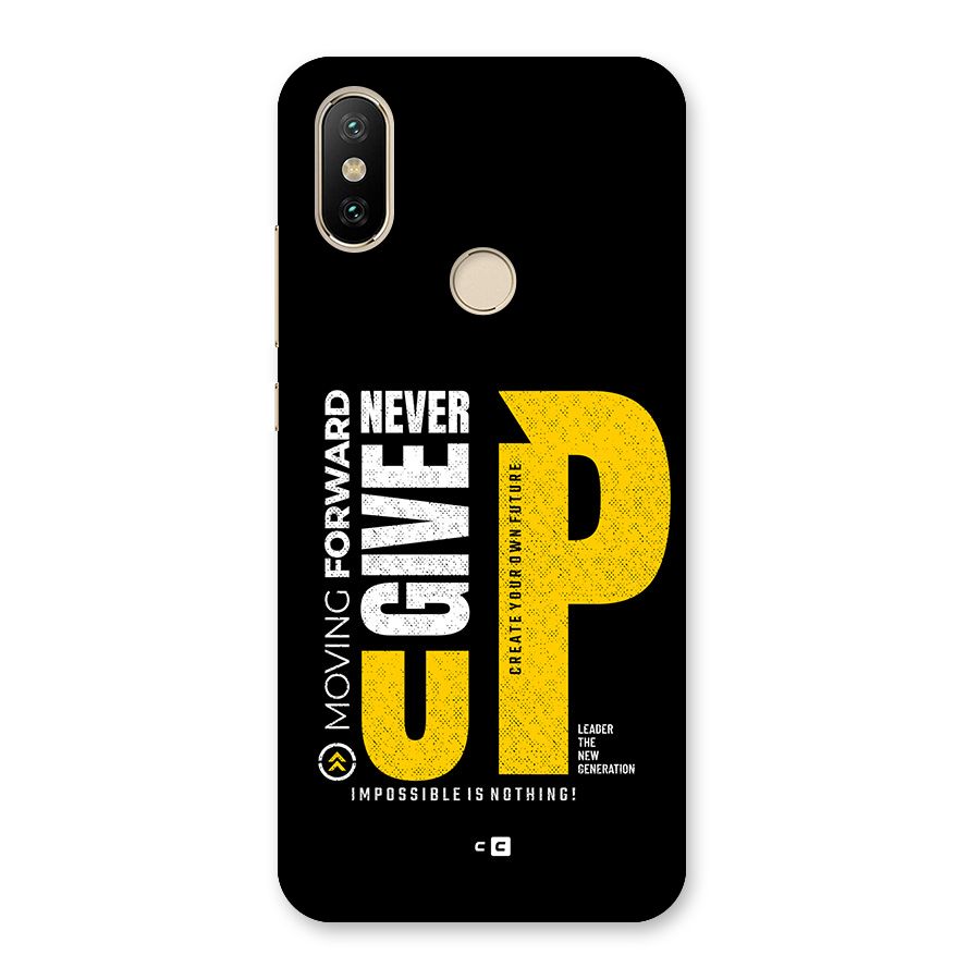 Moving Forward Back Case for Mi A2