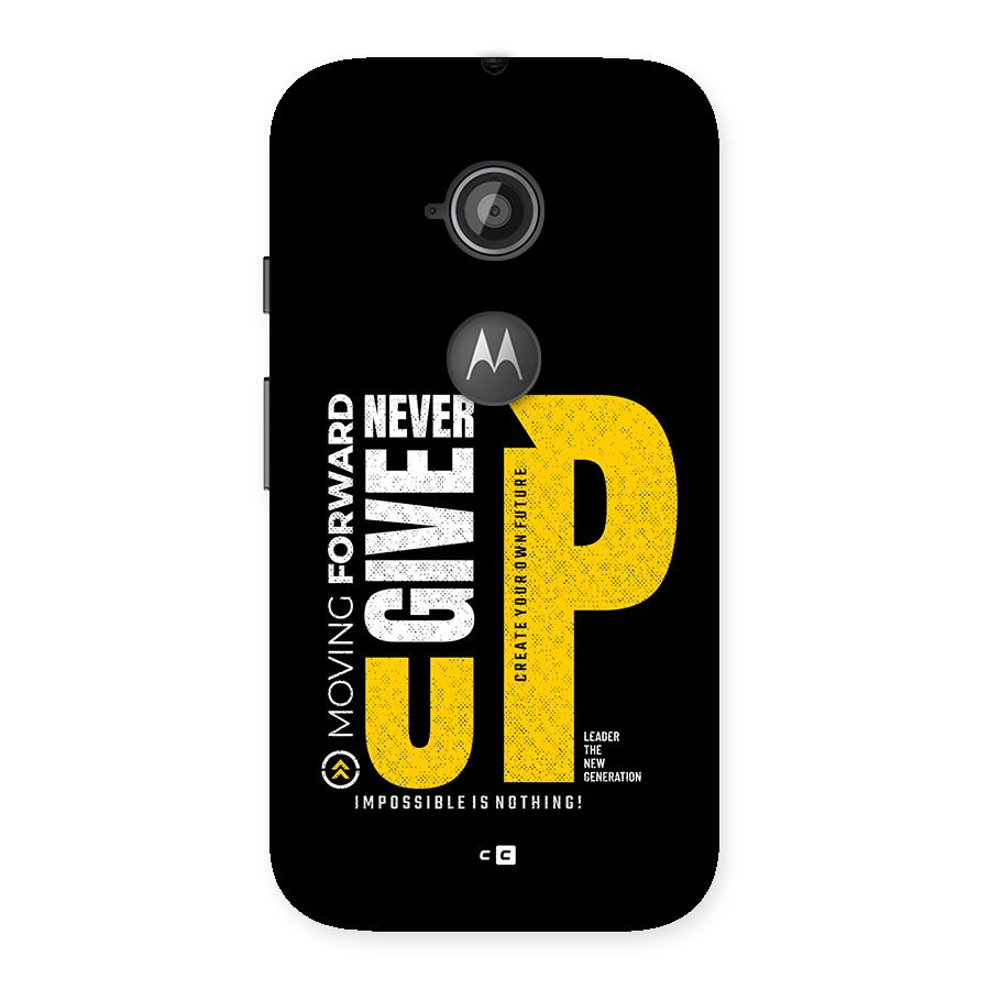 Moving Forward Back Case for Moto E 2nd Gen