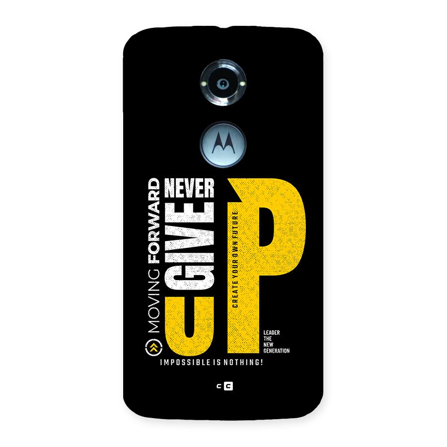 Moving Forward Back Case for Moto X2