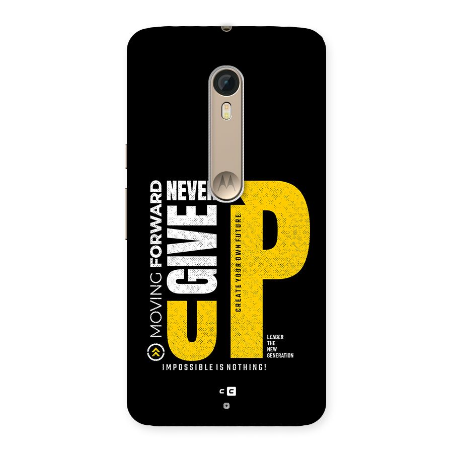 Moving Forward Back Case for Moto X Style