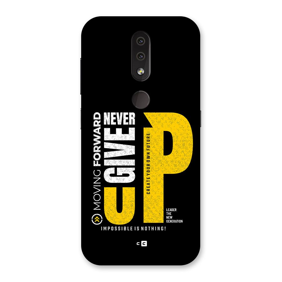 Moving Forward Back Case for Nokia 4.2