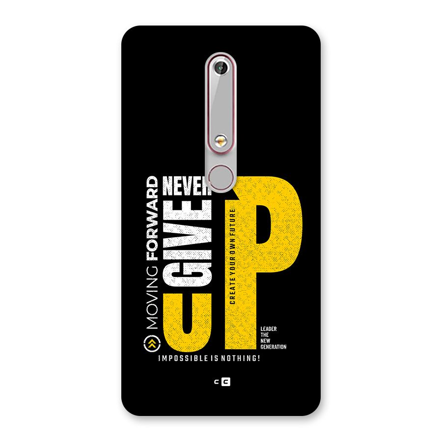 Moving Forward Back Case for Nokia 6.1