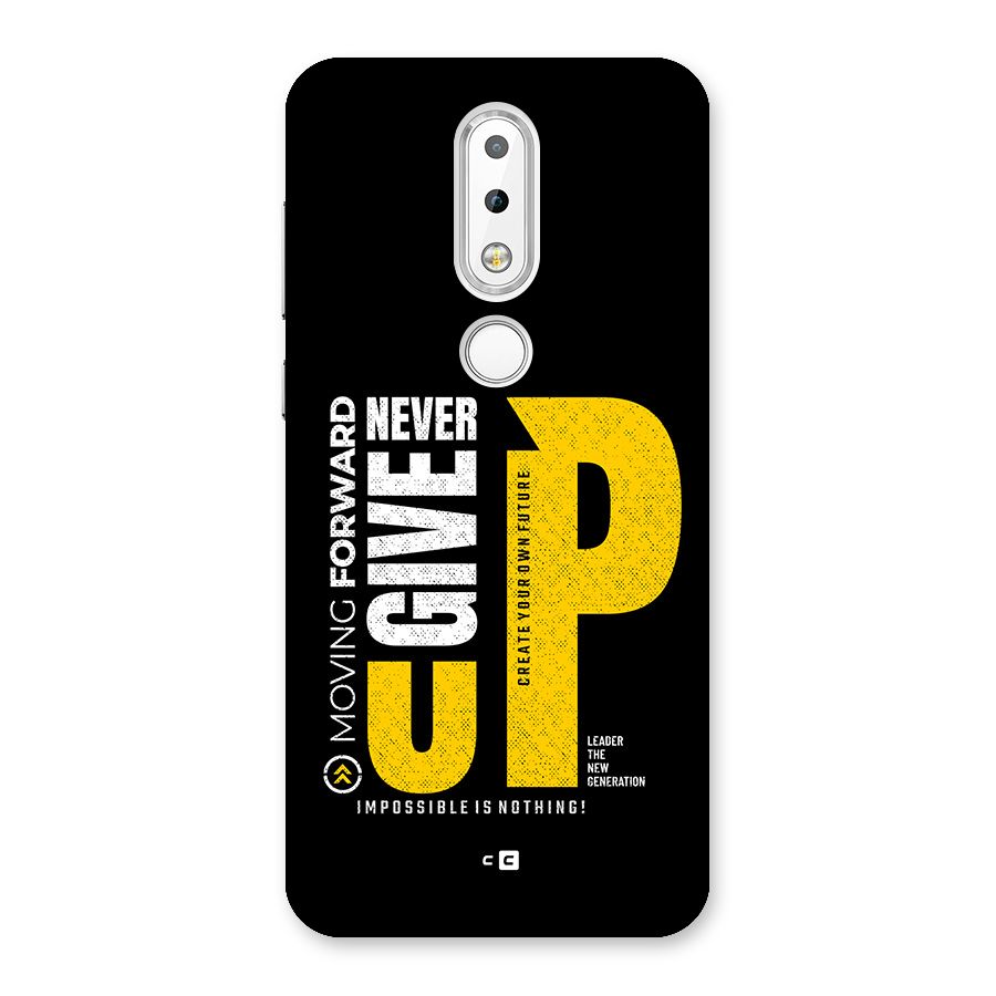 Moving Forward Back Case for Nokia 6.1 Plus