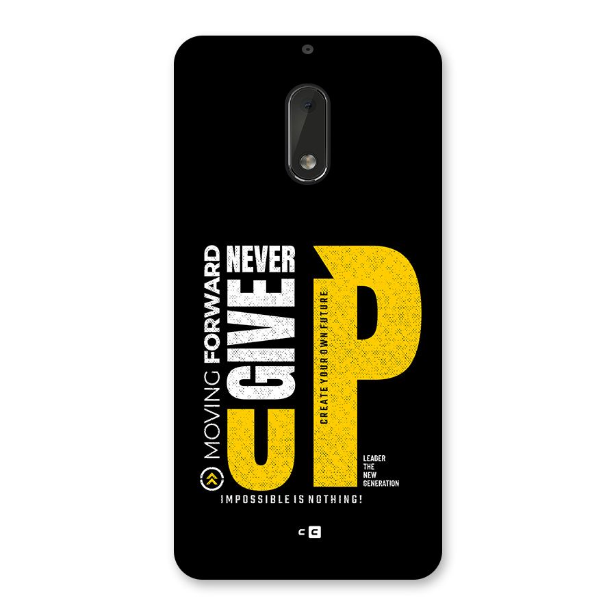 Moving Forward Back Case for Nokia 6