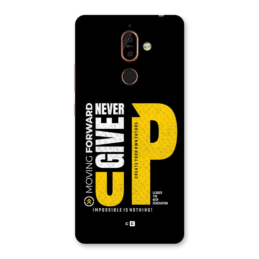 Moving Forward Back Case for Nokia 7 Plus