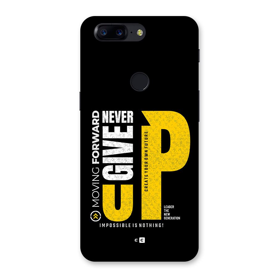 Moving Forward Back Case for OnePlus 5T