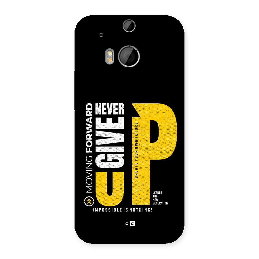 Moving Forward Back Case for One M8