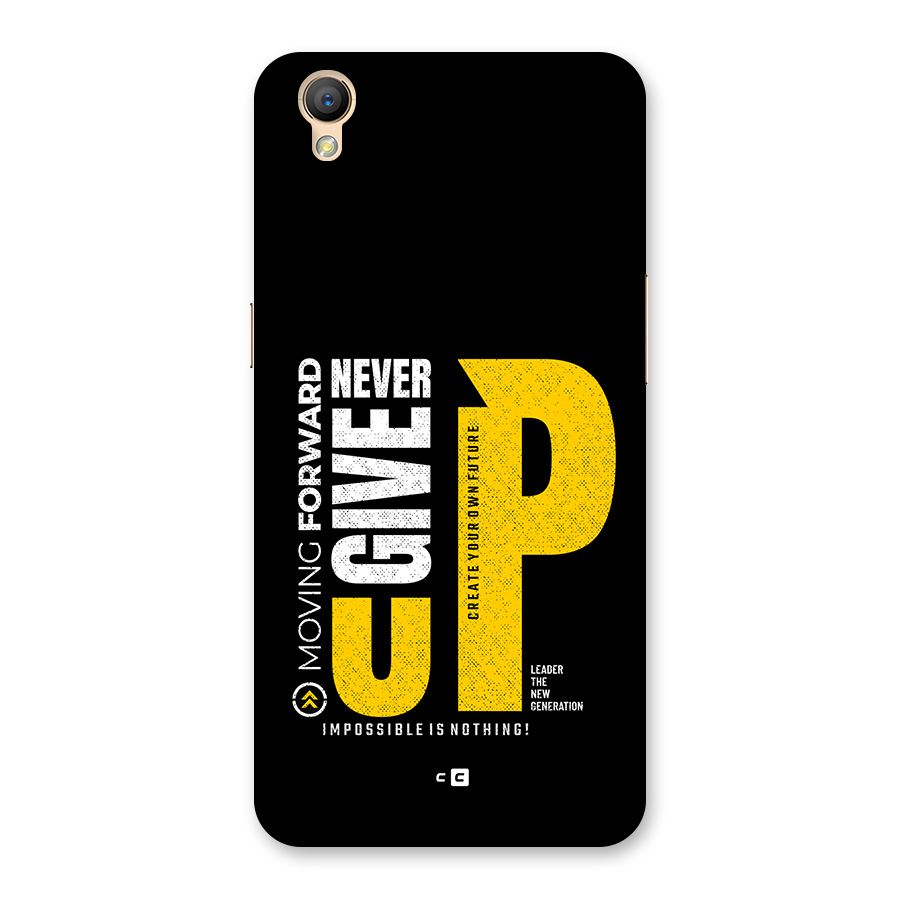 Moving Forward Back Case for Oppo A37