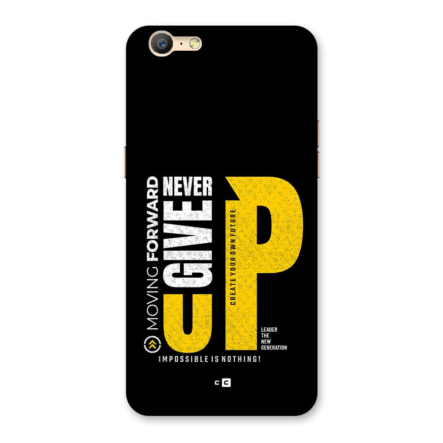 Moving Forward Back Case for Oppo A57