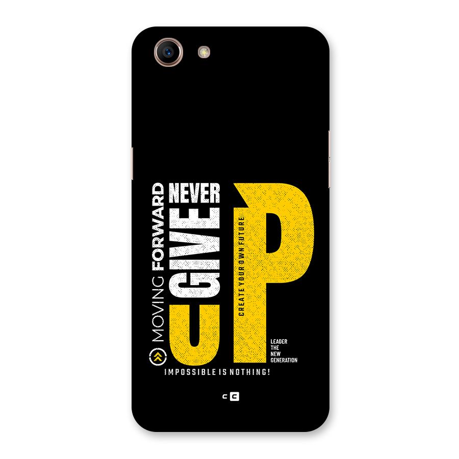 Moving Forward Back Case for Oppo A83 (2018)
