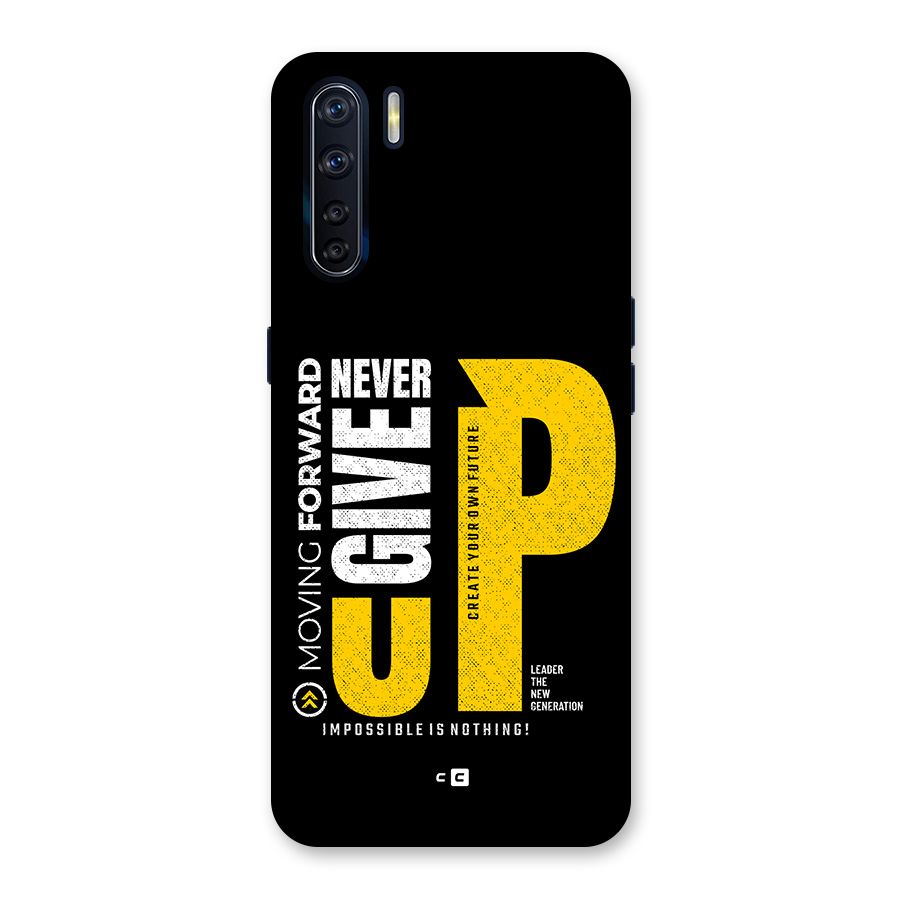 Moving Forward Back Case for Oppo F15