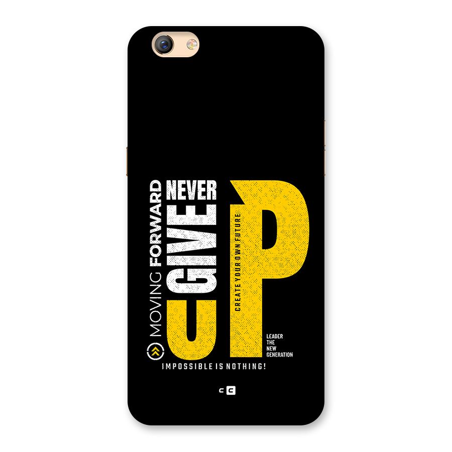 Moving Forward Back Case for Oppo F3 Plus
