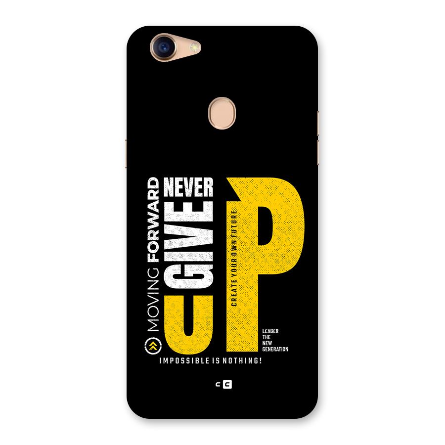 Moving Forward Back Case for Oppo F5