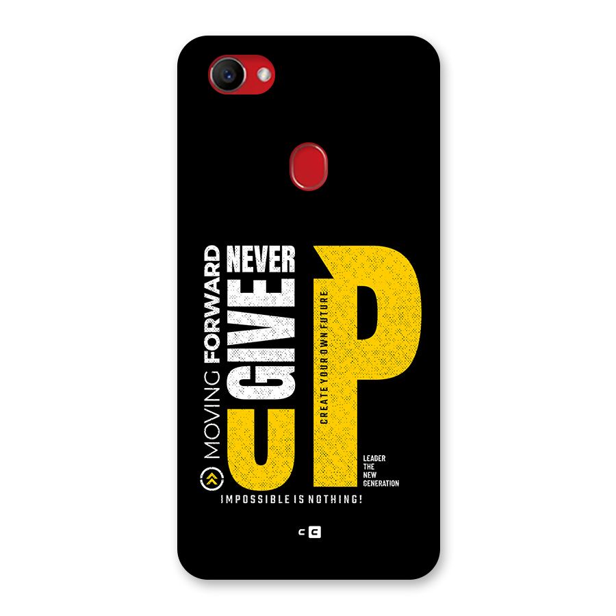 Moving Forward Back Case for Oppo F7