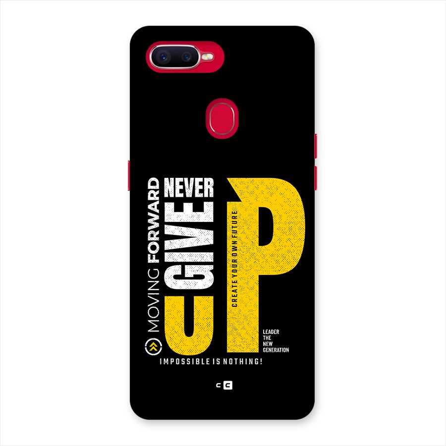 Moving Forward Back Case for Oppo F9 Pro