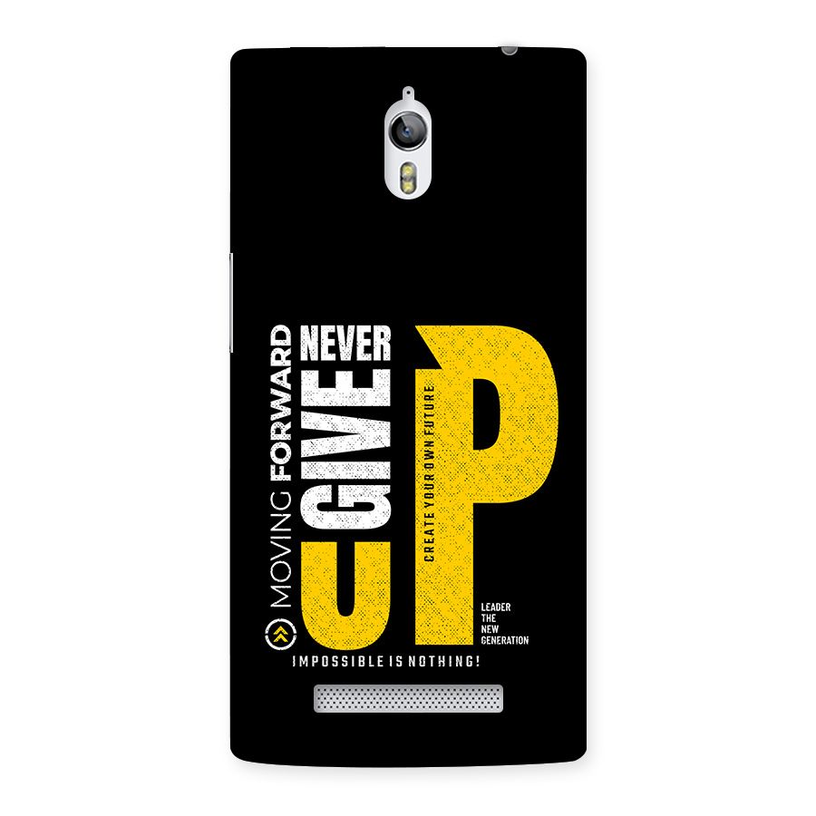 Moving Forward Back Case for Oppo Find 7