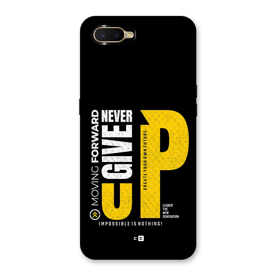 Moving Forward Back Case for Oppo K1
