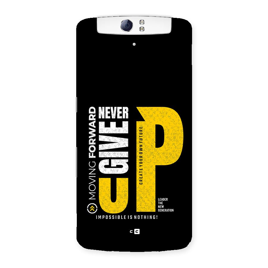 Moving Forward Back Case for Oppo N1