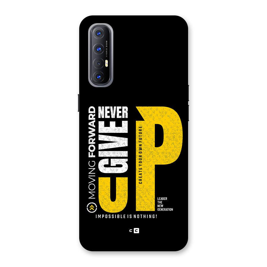 Moving Forward Back Case for Oppo Reno3 Pro
