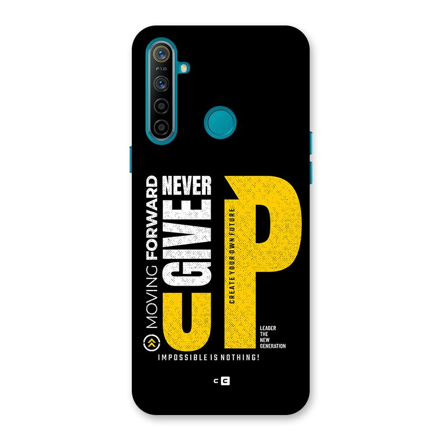 Moving Forward Back Case for Realme 5i