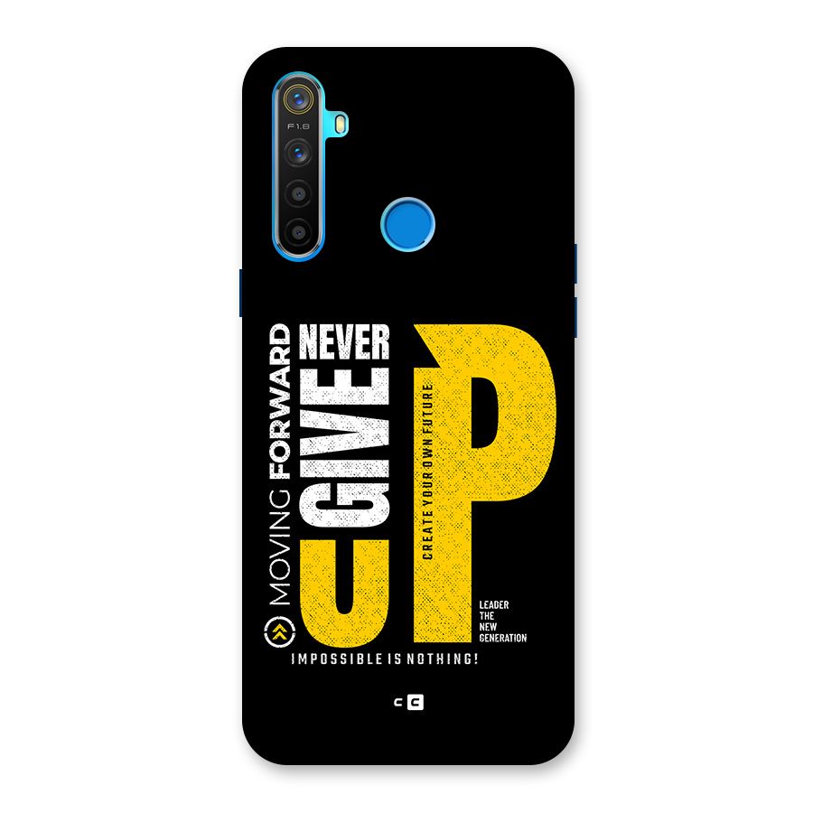 Moving Forward Back Case for Realme 5s