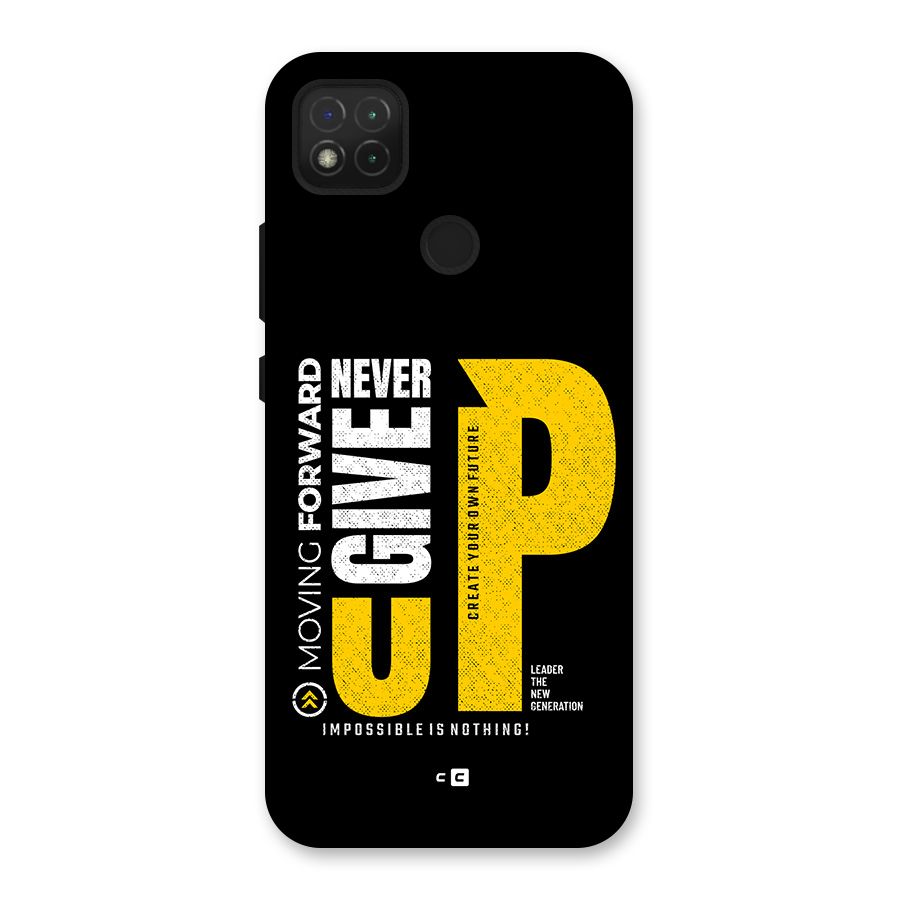 Moving Forward Back Case for Redmi 9 Activ