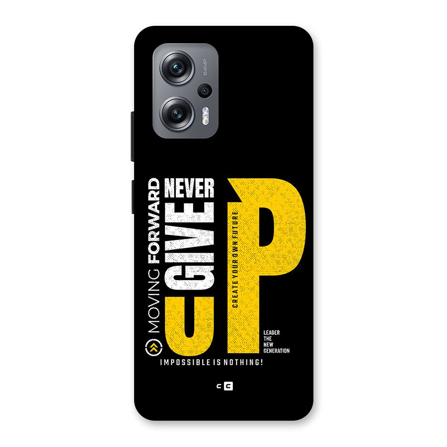 Moving Forward Back Case for Redmi K50i