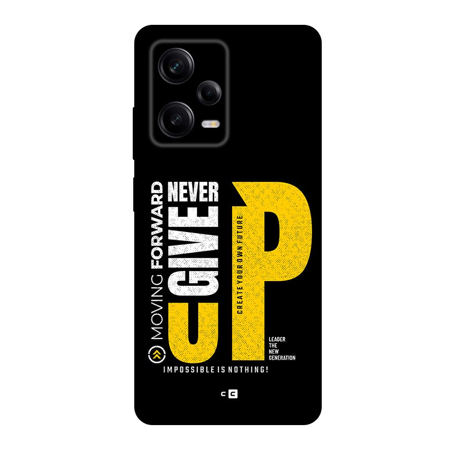Moving Forward Back Case for Redmi Note 12 Pro