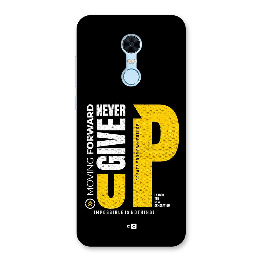 Moving Forward Back Case for Redmi Note 5