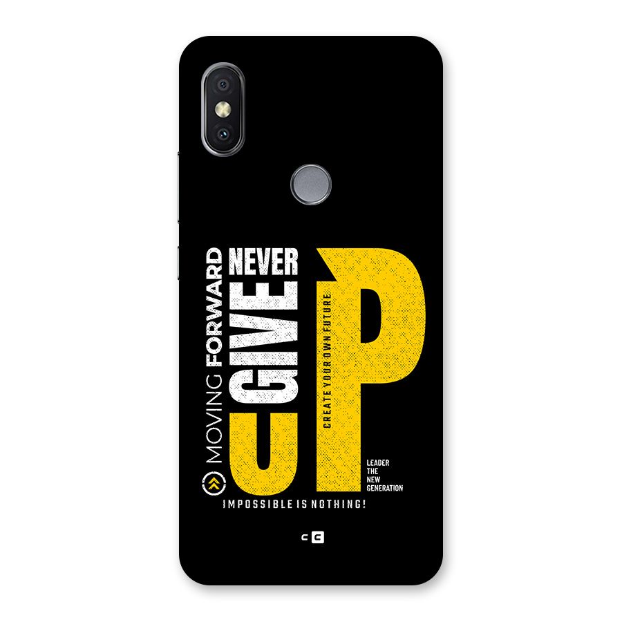 Moving Forward Back Case for Redmi Y2