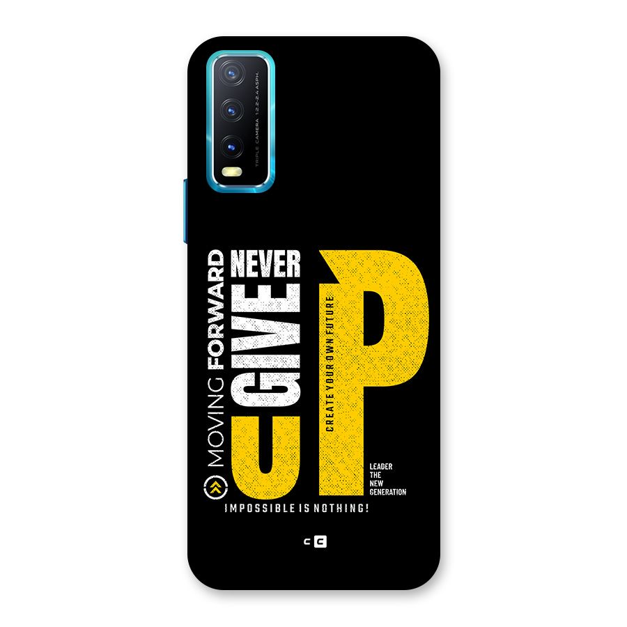 Moving Forward Back Case for Vivo Y20G