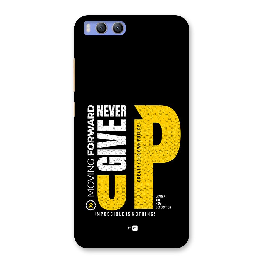 Moving Forward Back Case for Xiaomi Mi 6