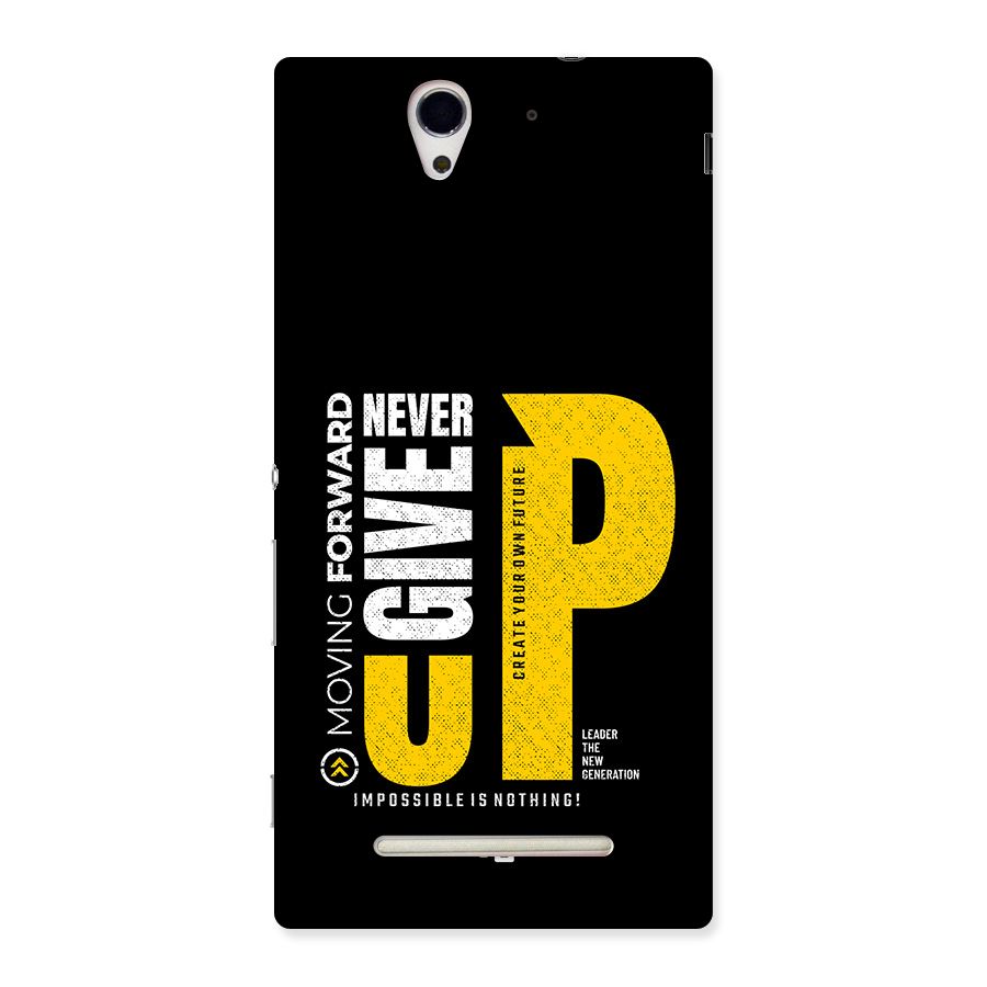 Moving Forward Back Case for Xperia C3