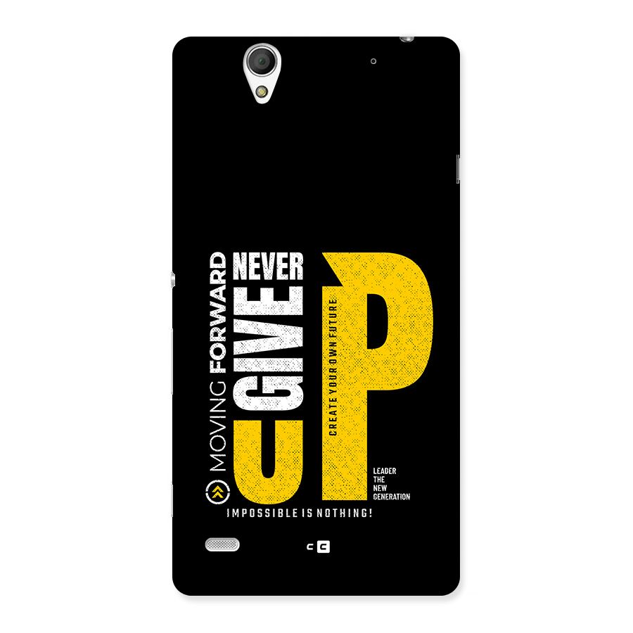 Moving Forward Back Case for Xperia C4