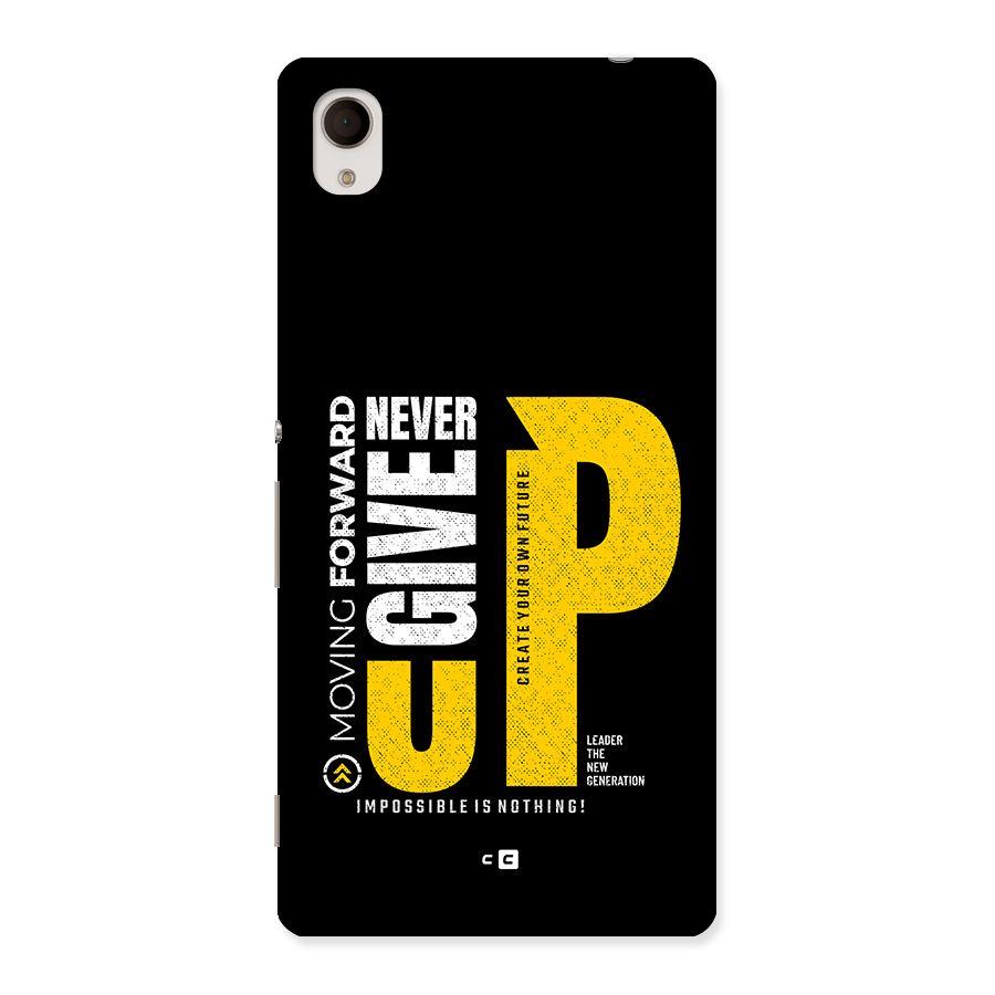 Moving Forward Back Case for Xperia M4