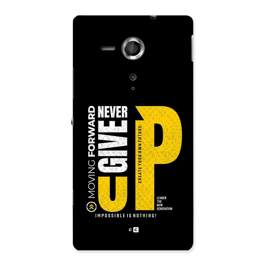 Moving Forward Back Case for Xperia Sp