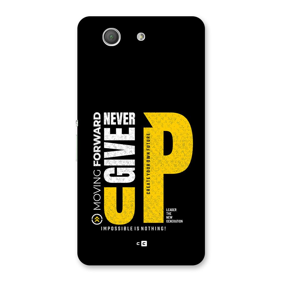 Moving Forward Back Case for Xperia Z3 Compact