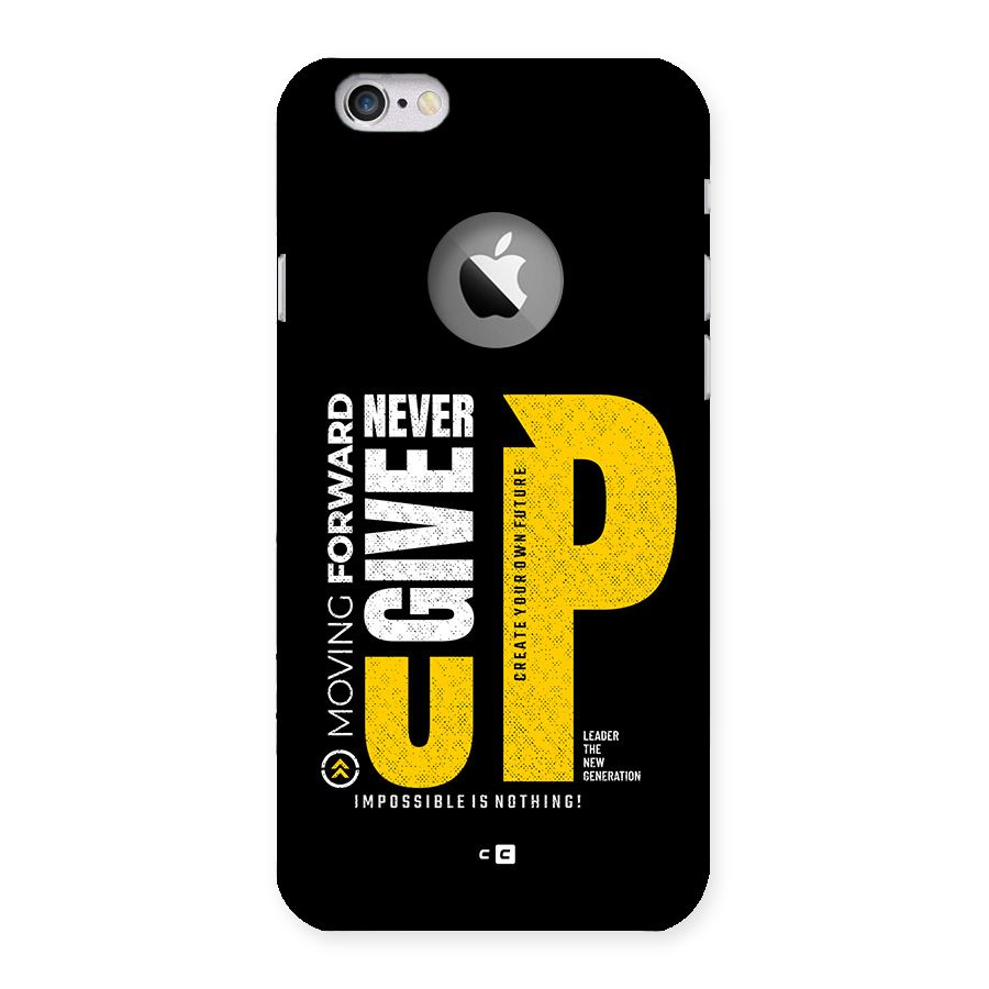 Moving Forward Back Case for iPhone 6 Logo Cut