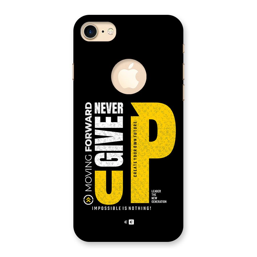 Moving Forward Back Case for iPhone 7 Logo Cut