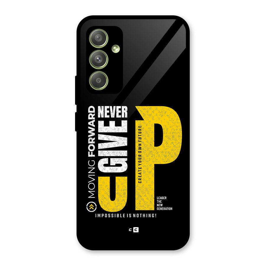 Moving Forward Glass Back Case for Galaxy A54