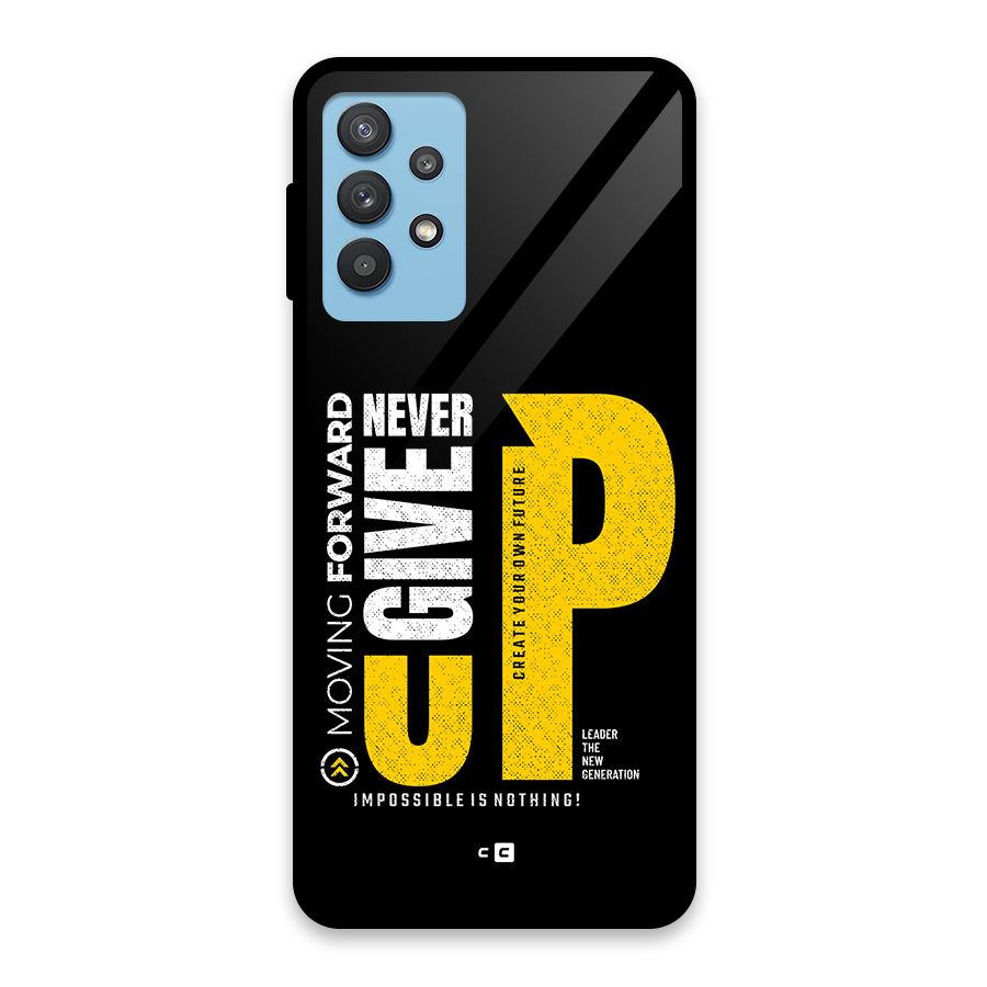 Moving Forward Glass Back Case for Galaxy M32 5G