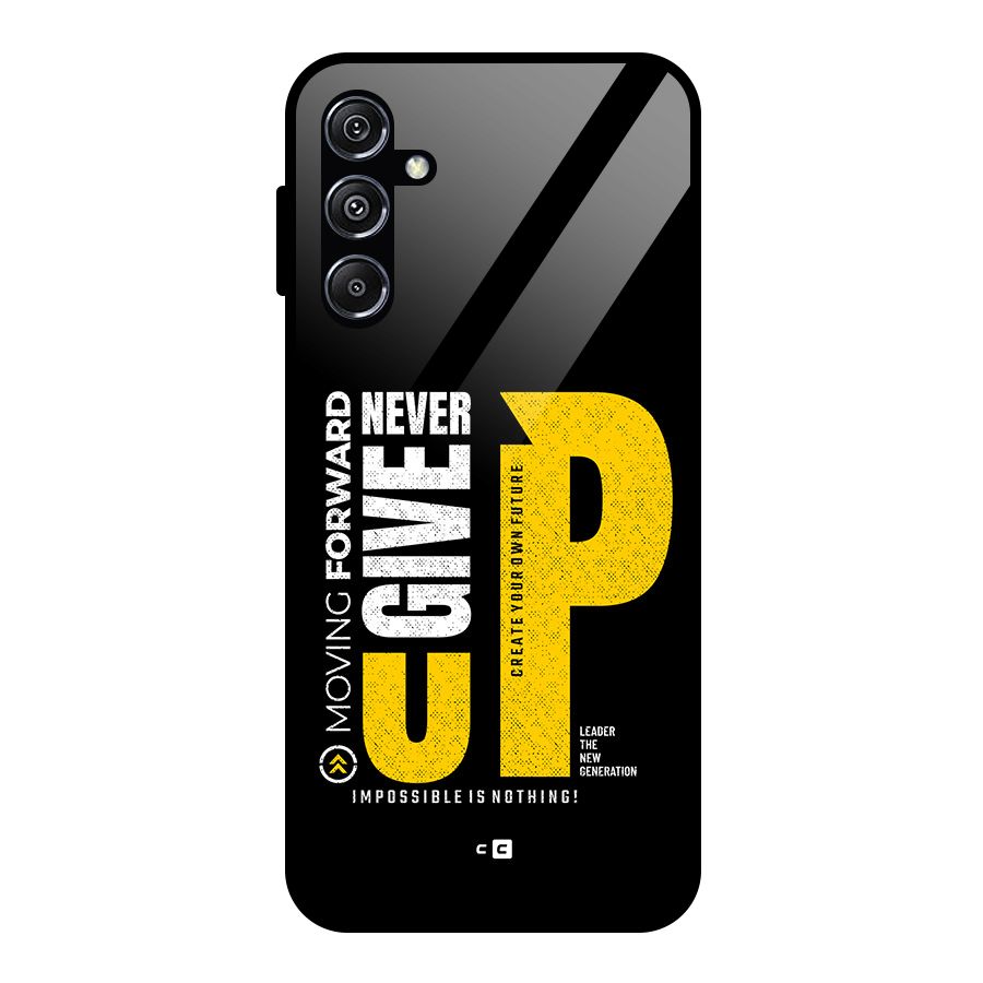Moving Forward Glass Back Case for Galaxy M34 5G