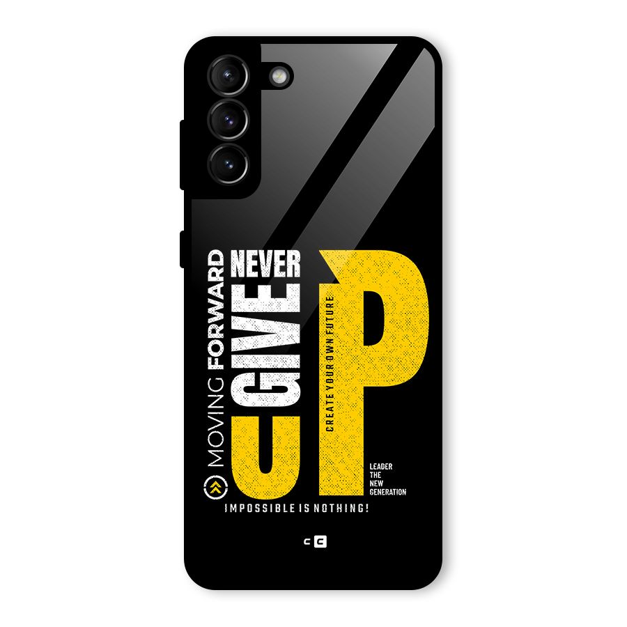 Moving Forward Glass Back Case for Galaxy S21 Plus