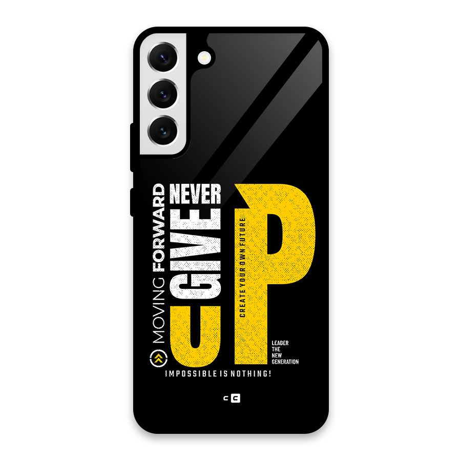 Moving Forward Glass Back Case for Galaxy S22 Plus 5G