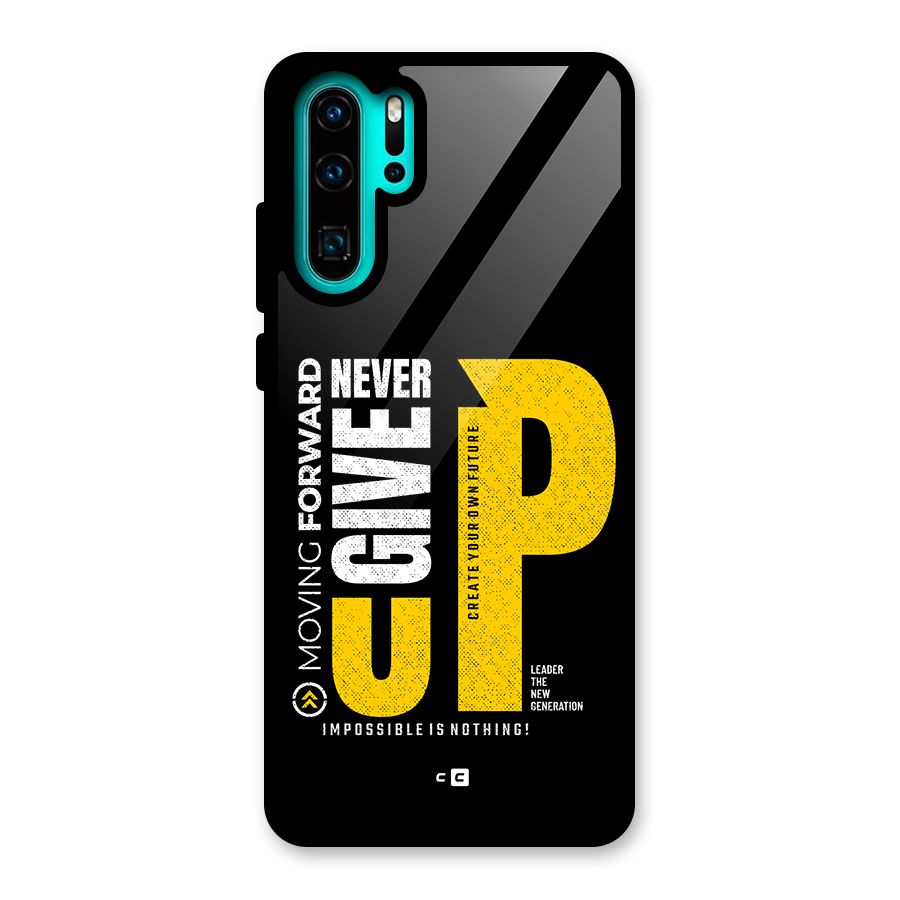 Moving Forward Glass Back Case for Huawei P30 Pro