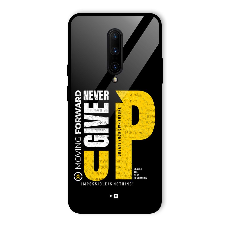 Moving Forward Glass Back Case for OnePlus 7 Pro